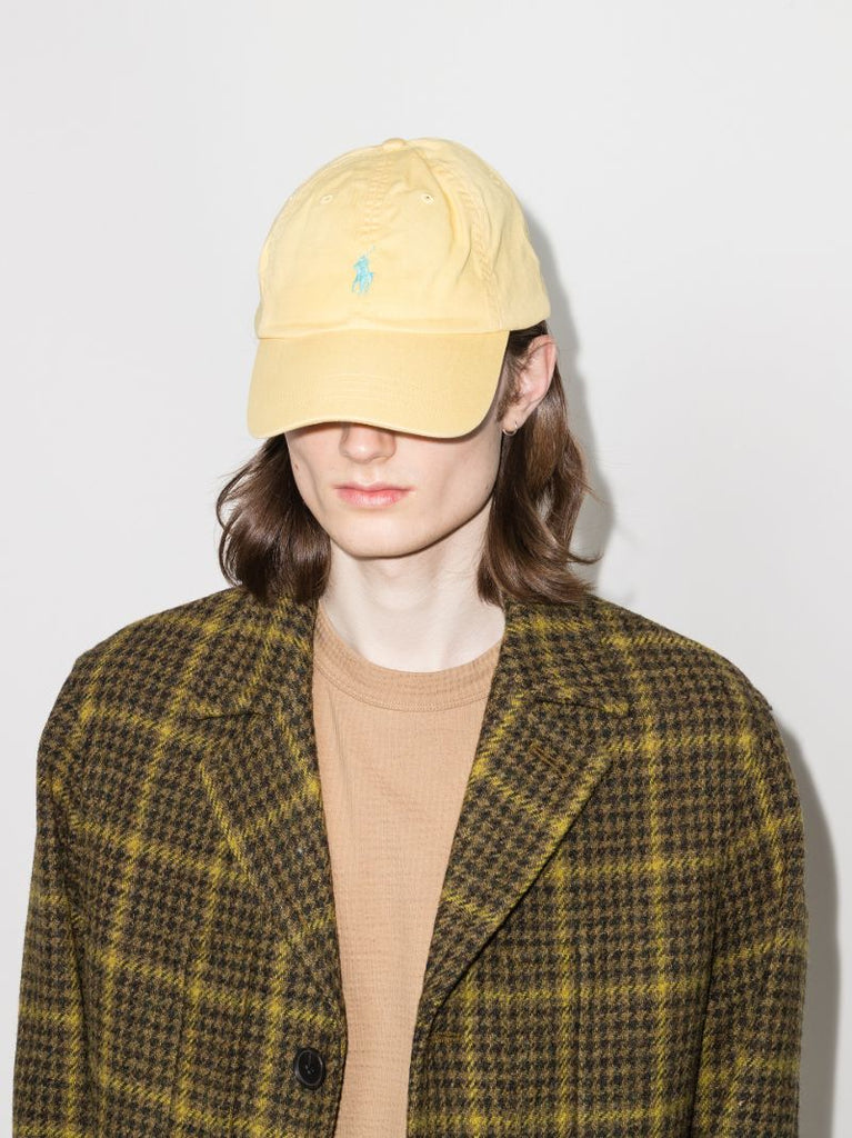 Yellow Classic Polo Pony Cap