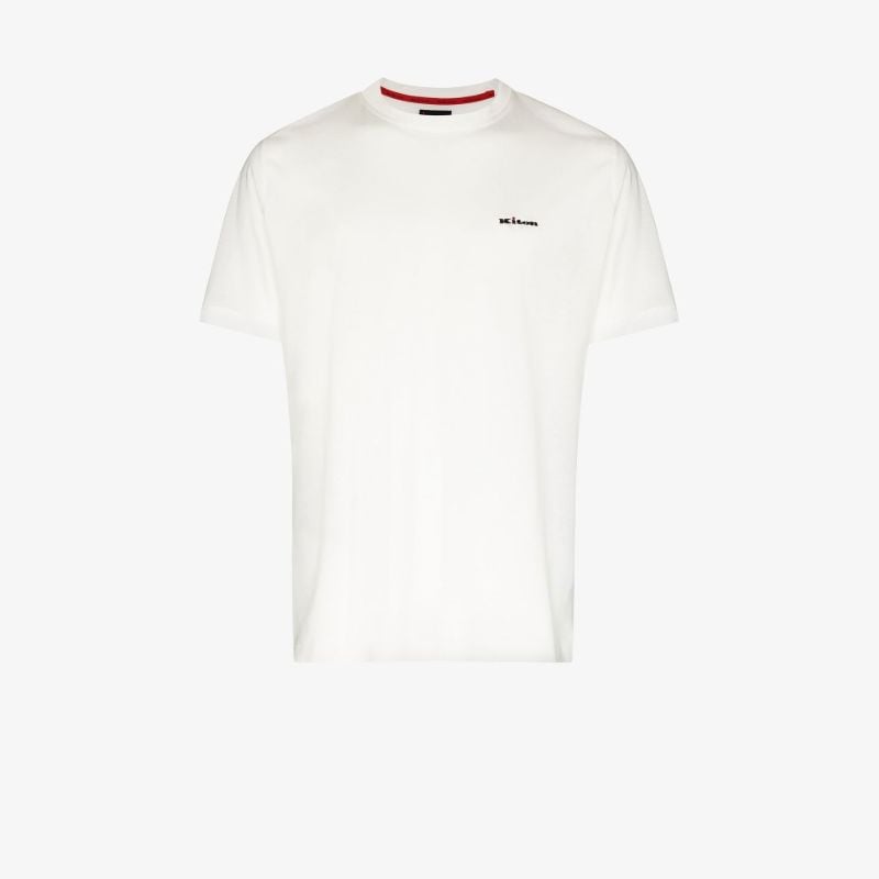 Logo Embroidered Cotton T-shirt