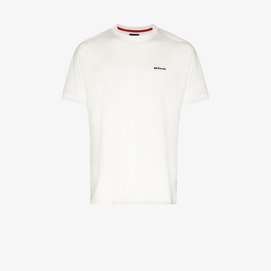 Logo Embroidered Cotton T-shirt