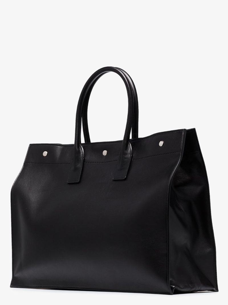 Large Rive Gauche Leather Tote Bag