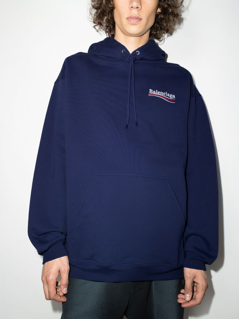 Political Campaign Logo Cotton Hoodie