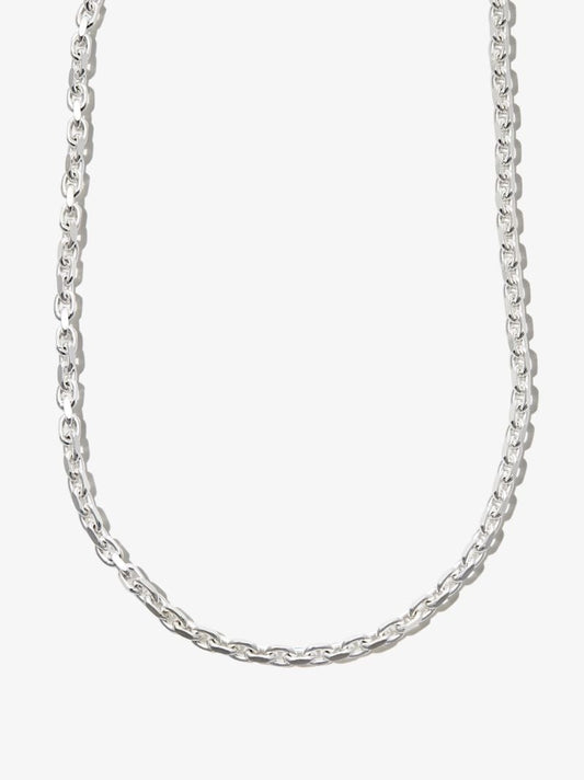 Sterling Silver Anchor Chain Necklace