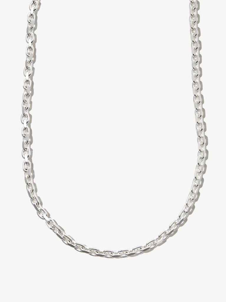 Sterling Silver Anchor Chain Necklace