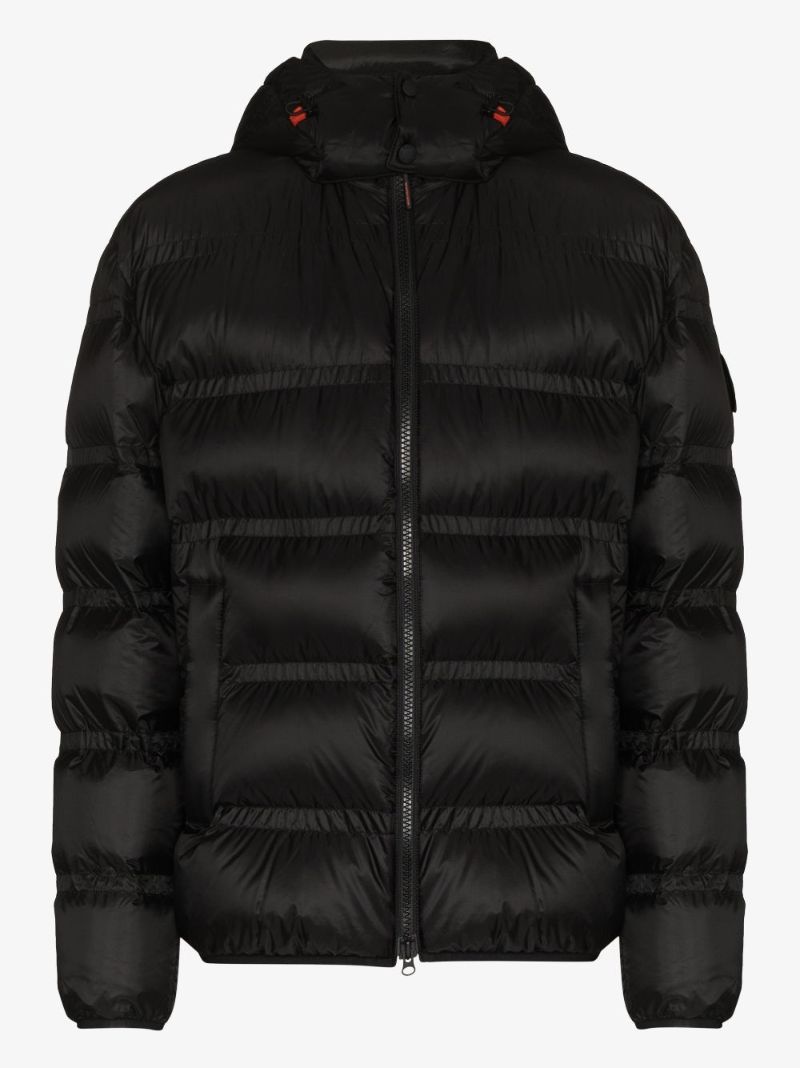 Logo-patch Feather-down Puffer Jacket