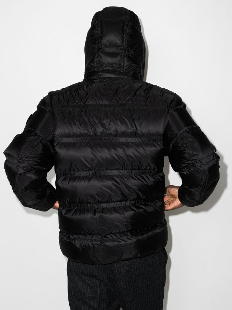 Logo-patch Feather-down Puffer Jacket