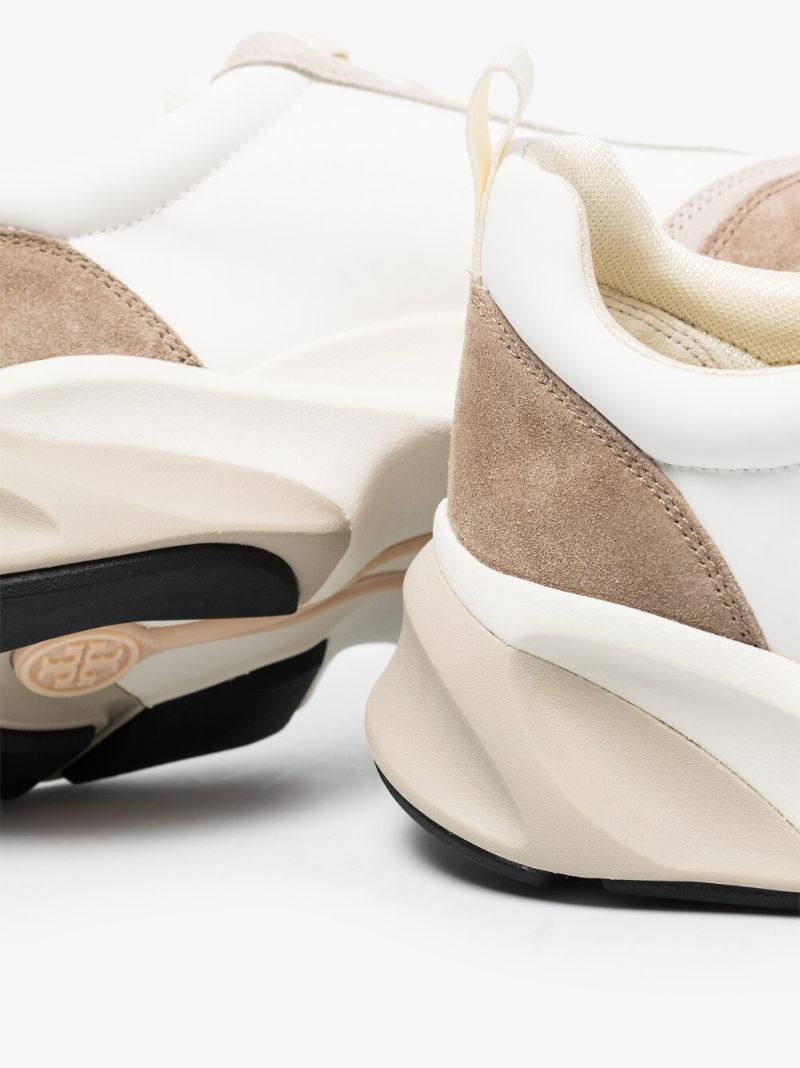 White Good Luck Suede Sneakers