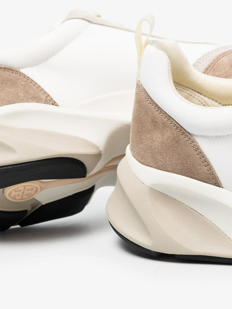 White Good Luck Suede Sneakers