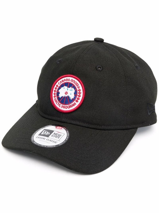 Black Arctic Disc Baseball Cap