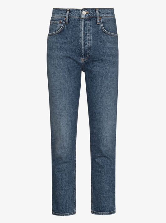 Riley Cropped Straight Leg Jeans