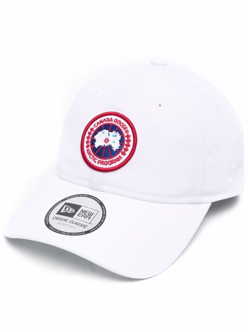 White Arctic Disc Baseball Cap