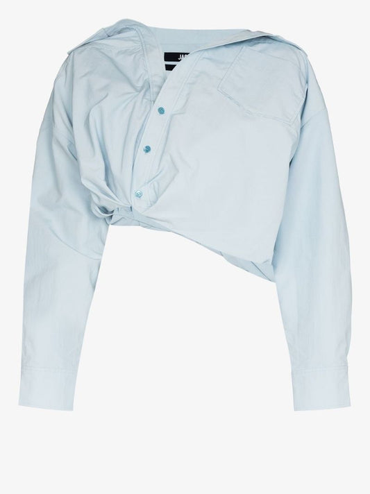 La Chemise Mejean Cropped Shirt