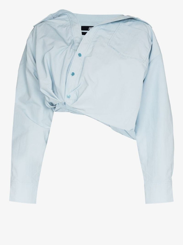 La Chemise Mejean Cropped Shirt