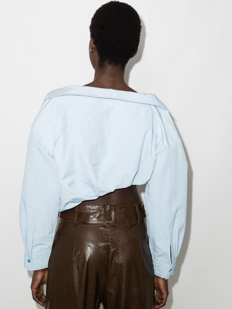 La Chemise Mejean Cropped Shirt