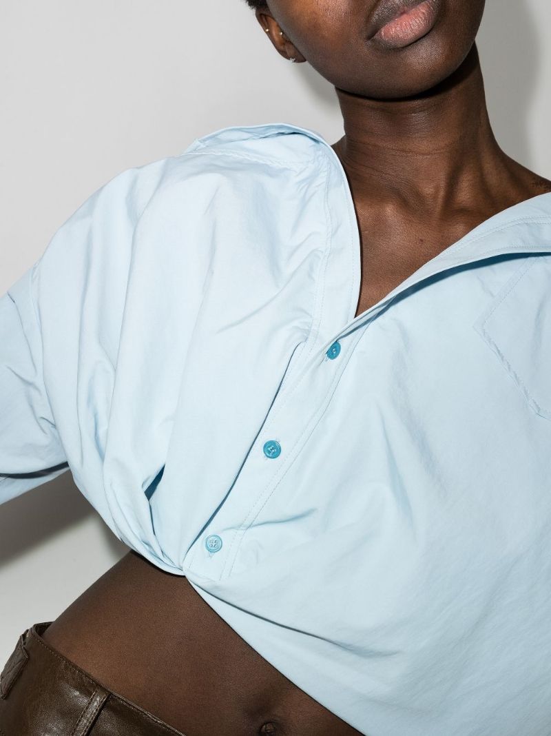 La Chemise Mejean Cropped Shirt