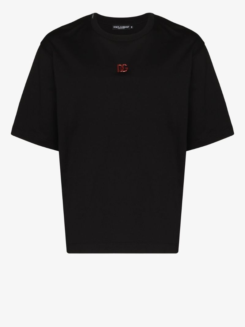 Logo Embellished Cotton T-shirt