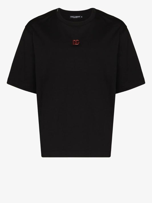 Logo Embellished Cotton T-shirt
