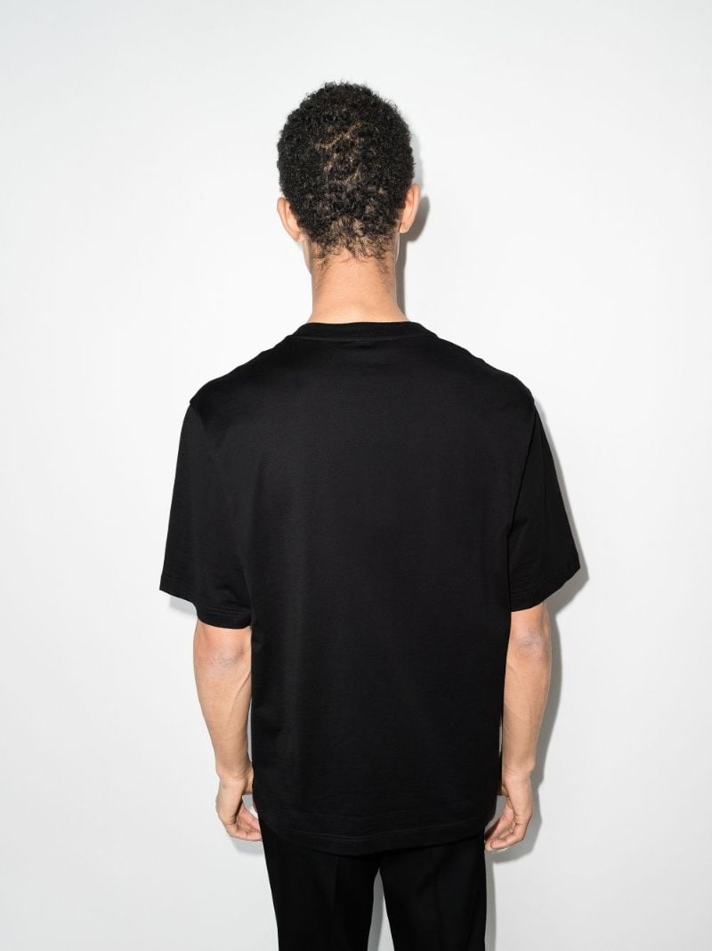 Logo Embellished Cotton T-shirt