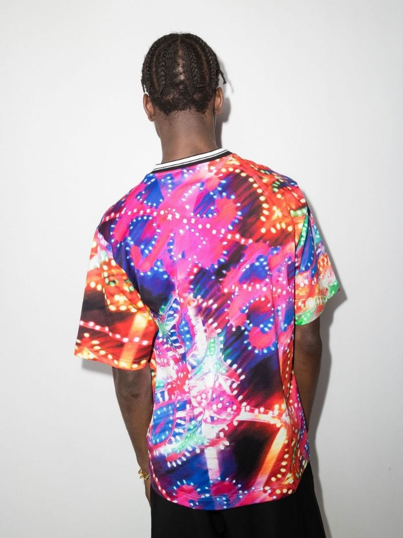 Illumination Print Cotton T-shirt