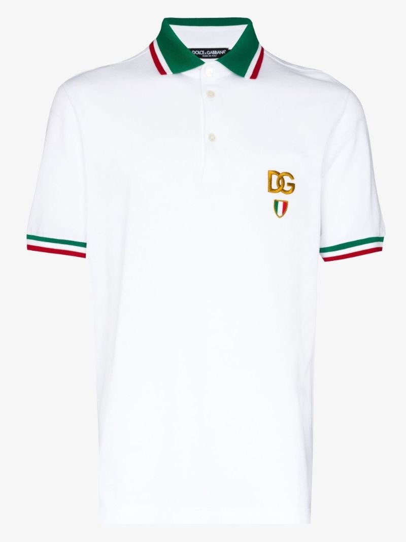 Italia Cotton PiquÃ_x0083_Â© Polo Shirt