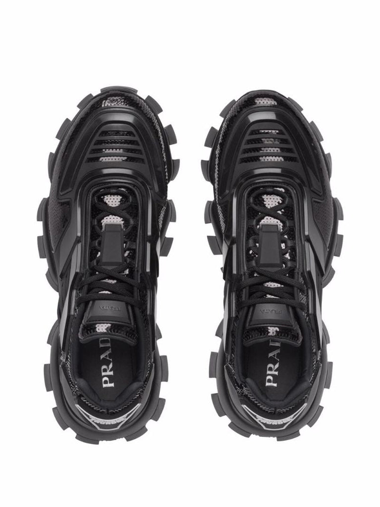 Black Cloudbust Thunder Sequinned Sneakers