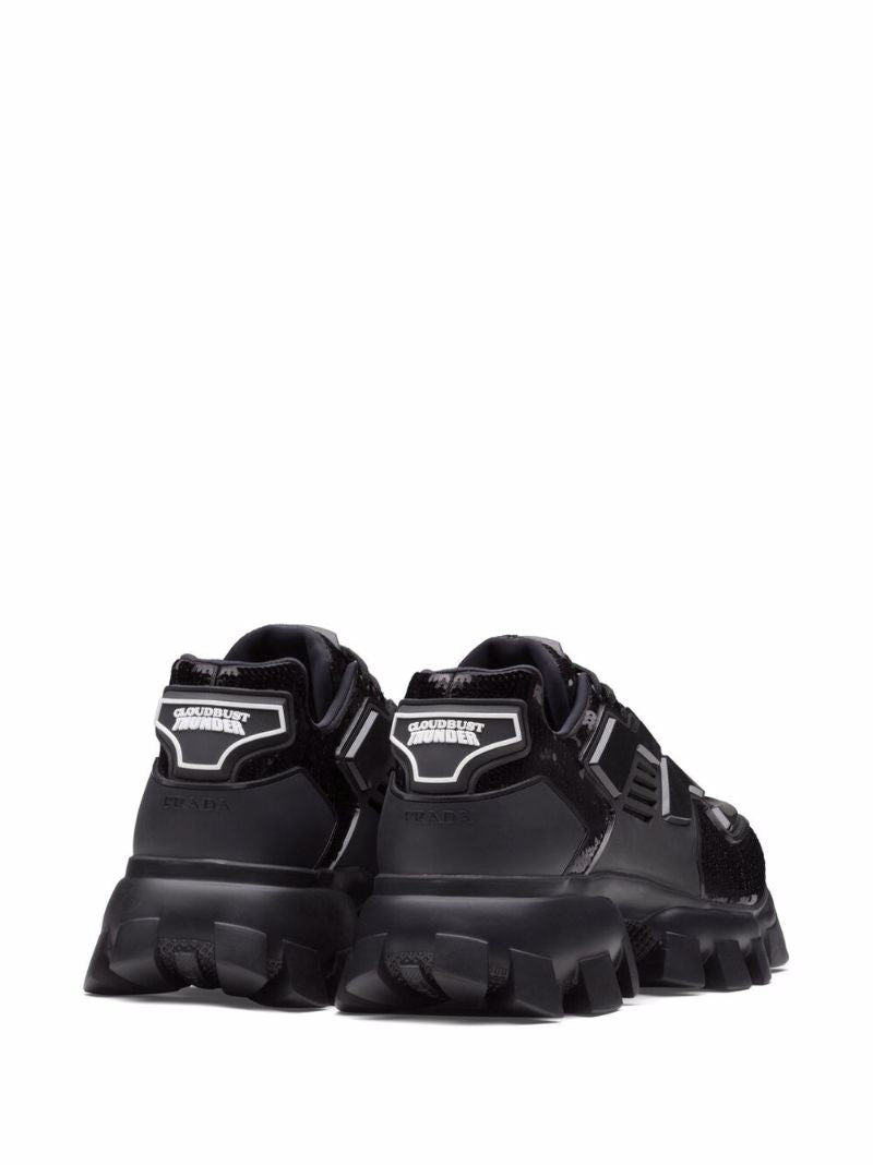 Black Cloudbust Thunder Sequinned Sneakers