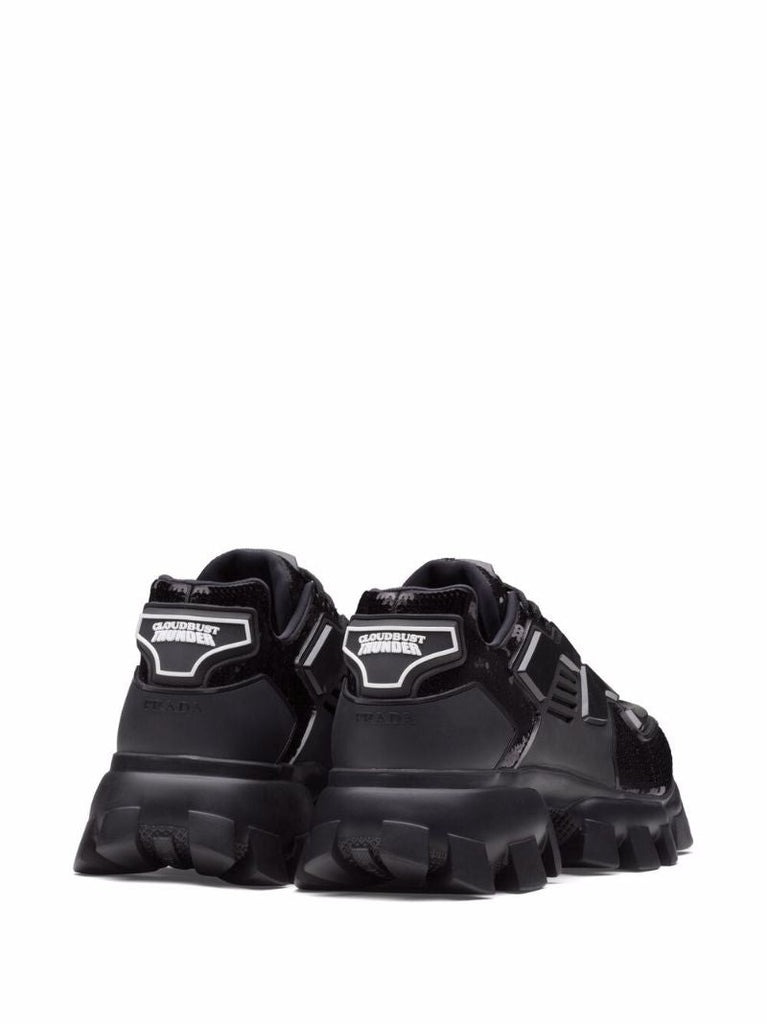 Black Cloudbust Thunder Sequinned Sneakers