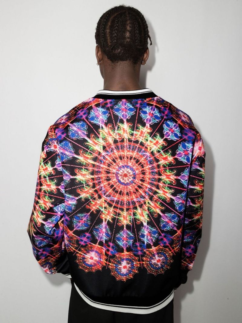 Luminaire Print Crew Neck Sweater