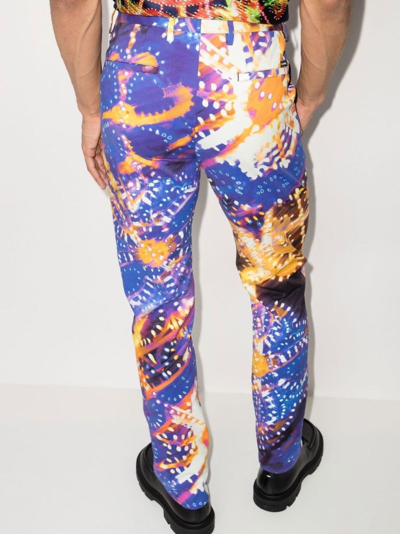 Luminaire Printed Cotton Trousers