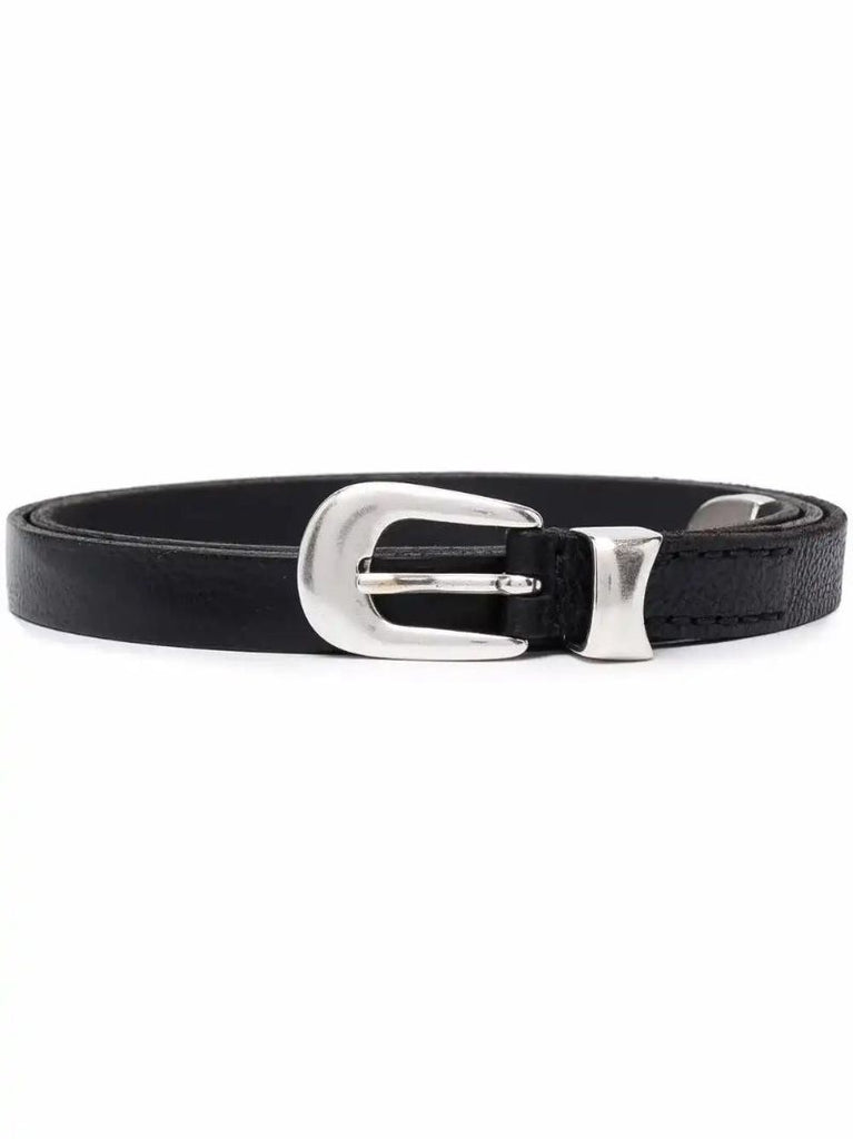 Pin-buckle Leather Belt