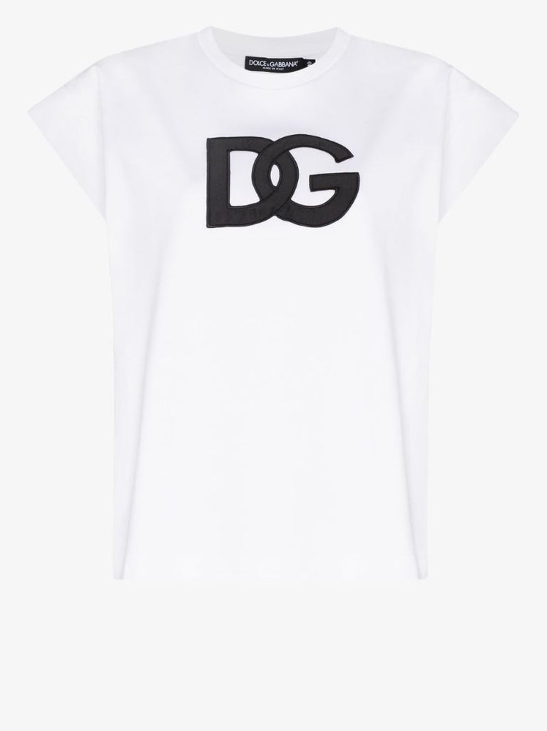 Logo AppliquÃ_x0083_Â©d Cotton T-shirt