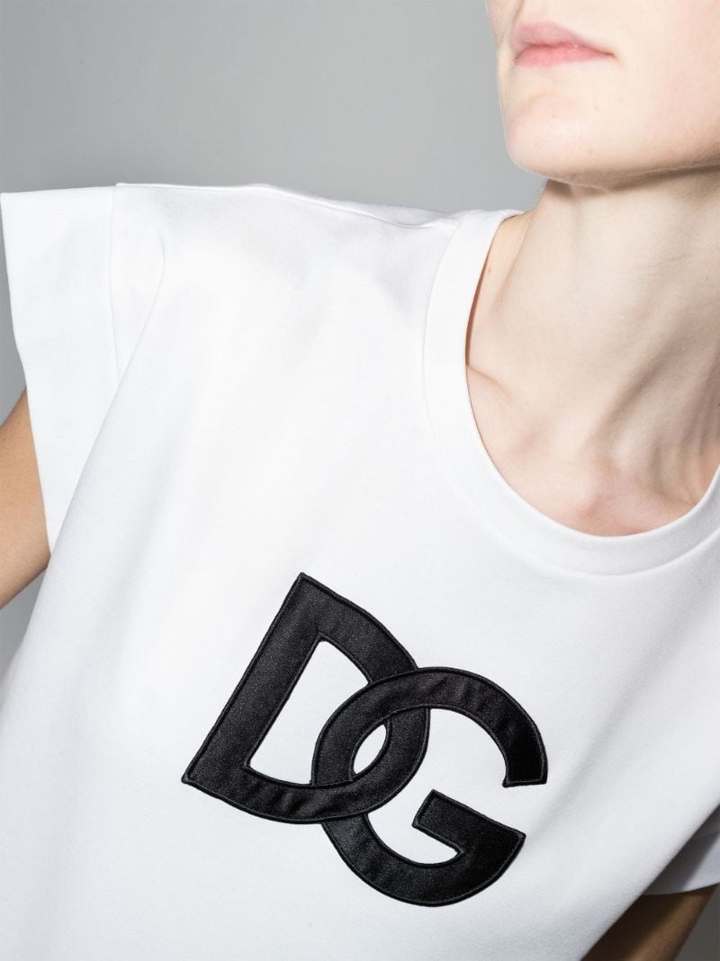 Logo AppliquÃ_x0083_Â©d Cotton T-shirt