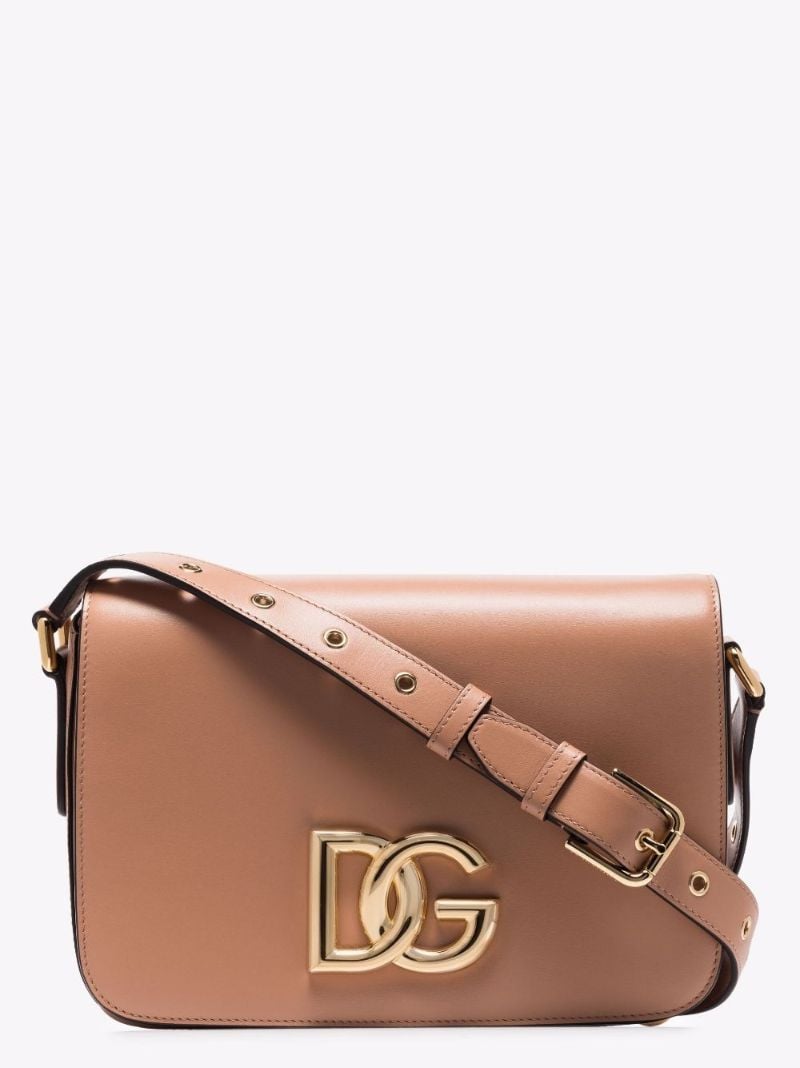 Pink Millennials Medium Leather Shoulder Bag