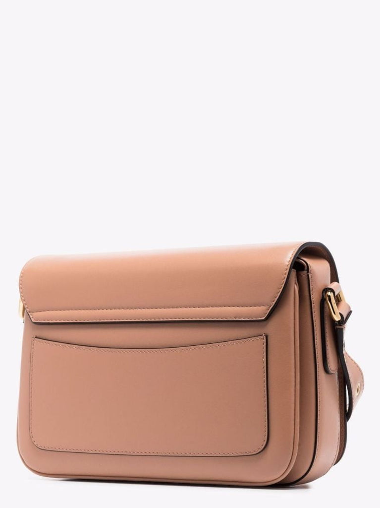 Pink Millennials Medium Leather Shoulder Bag