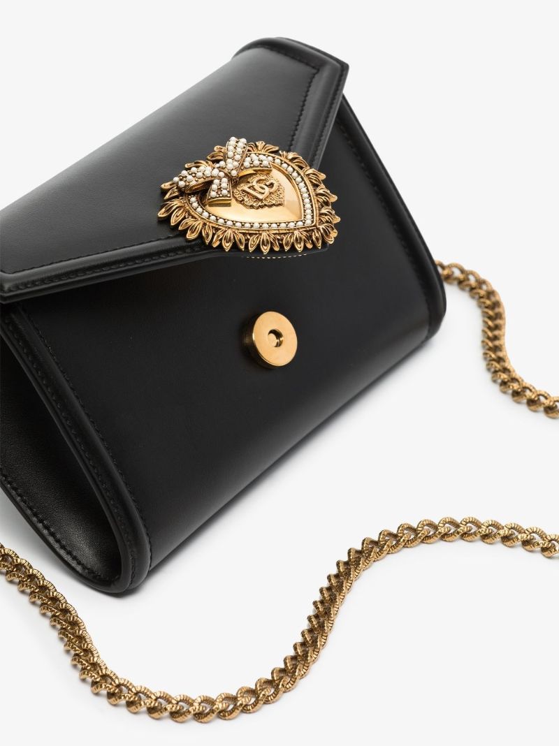 Black Devotion Leather Mini Bag