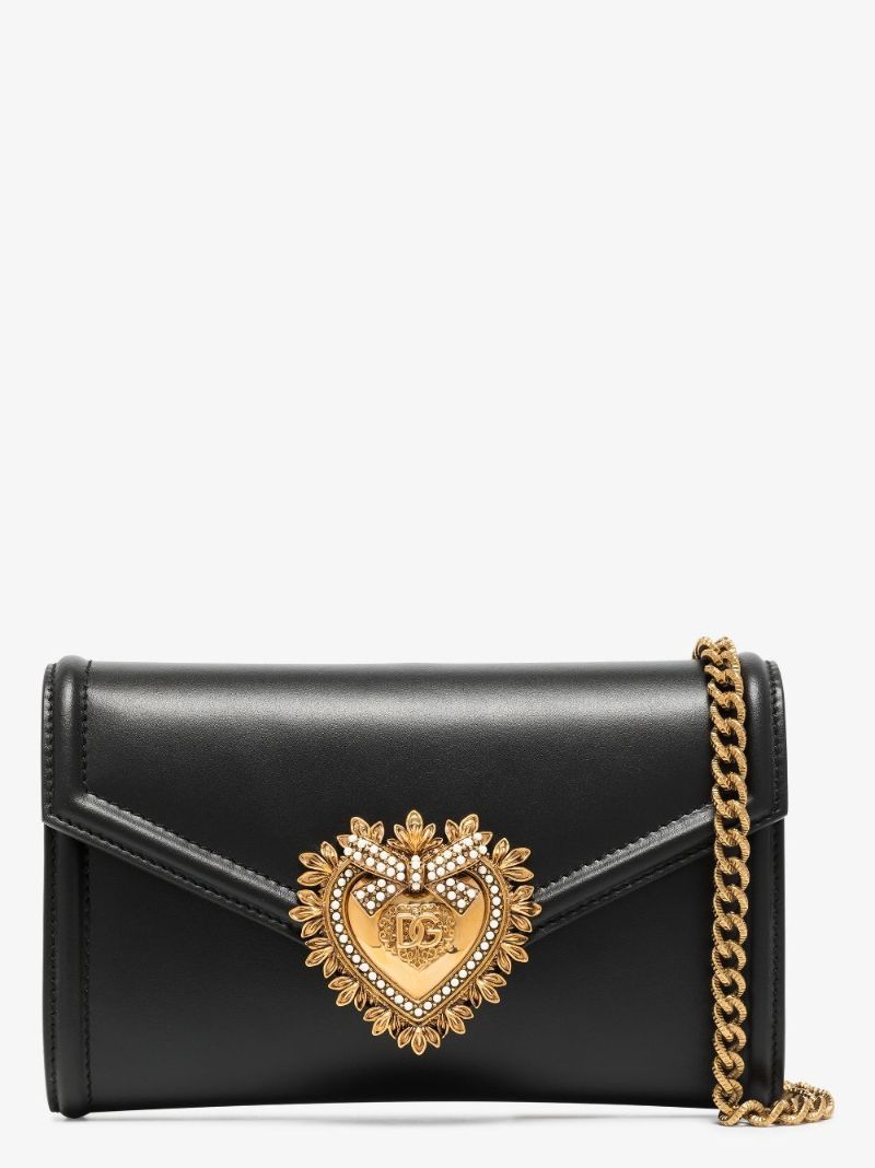 Black Devotion Leather Mini Bag