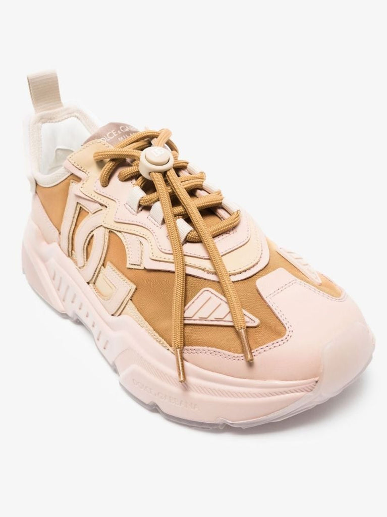 Pink Daymaster Leather Sneakers