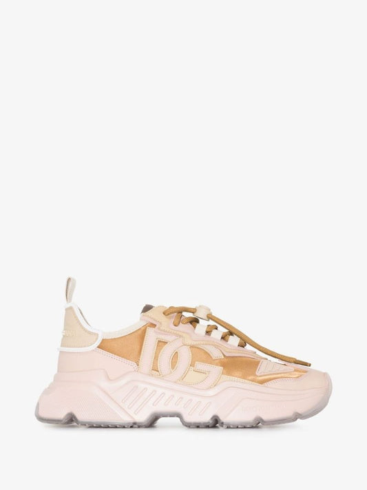 Pink Daymaster Leather Sneakers