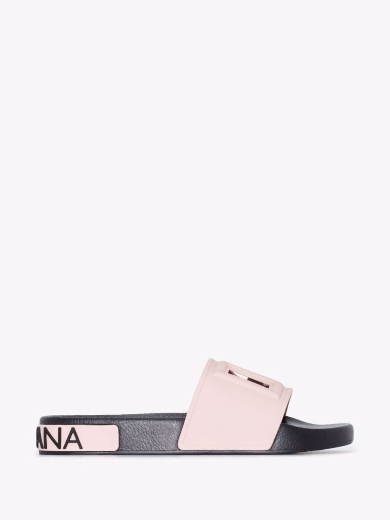 Pink Cutout Logo Slides