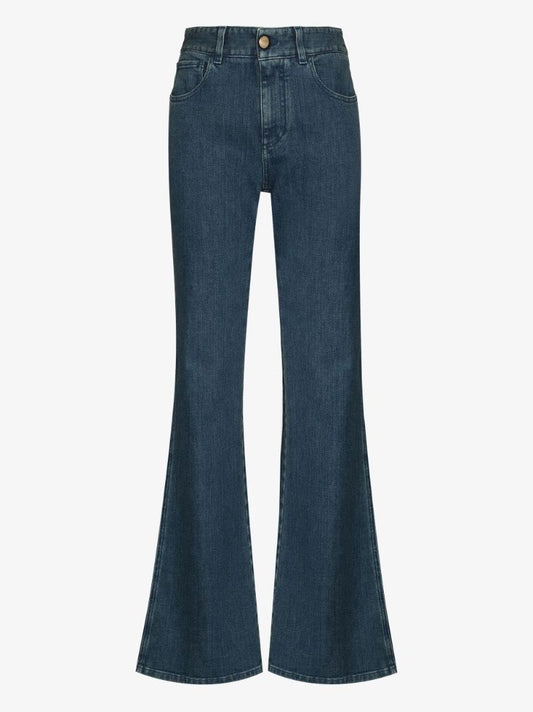 High Waist Flared Jeans
