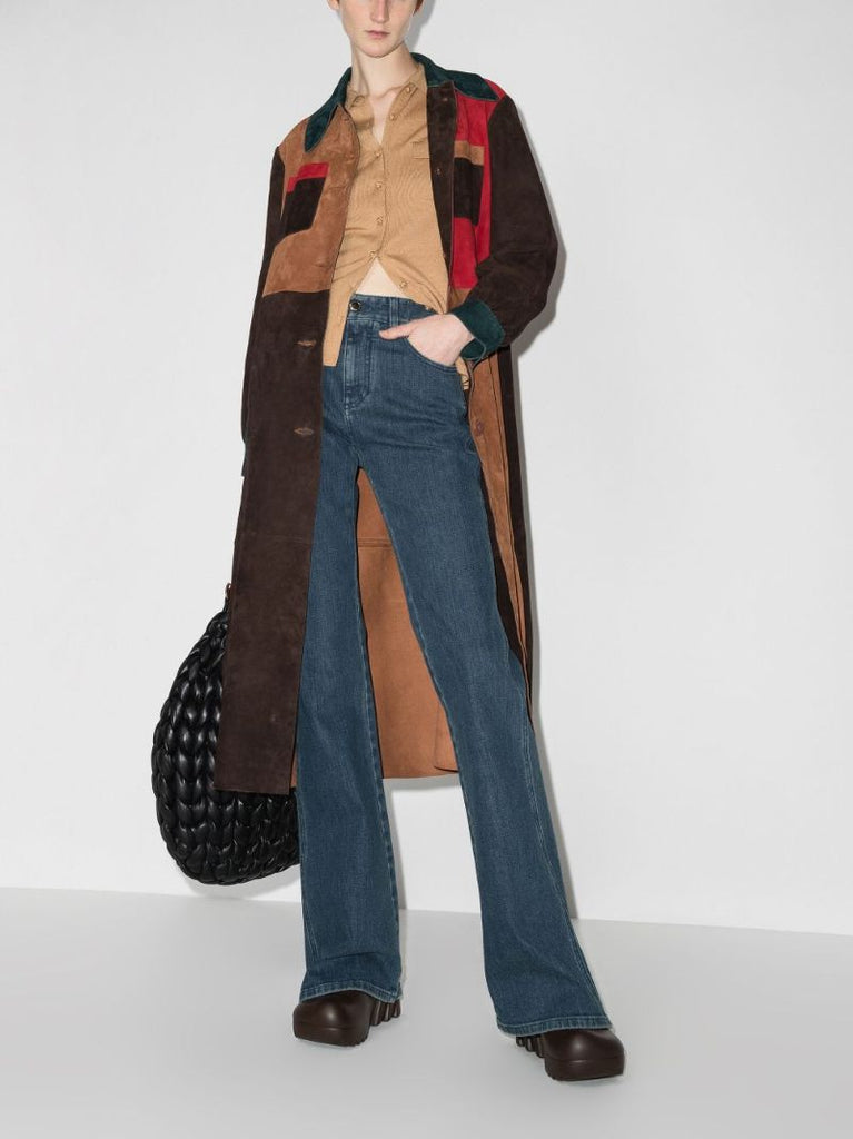High Waist Flared Jeans