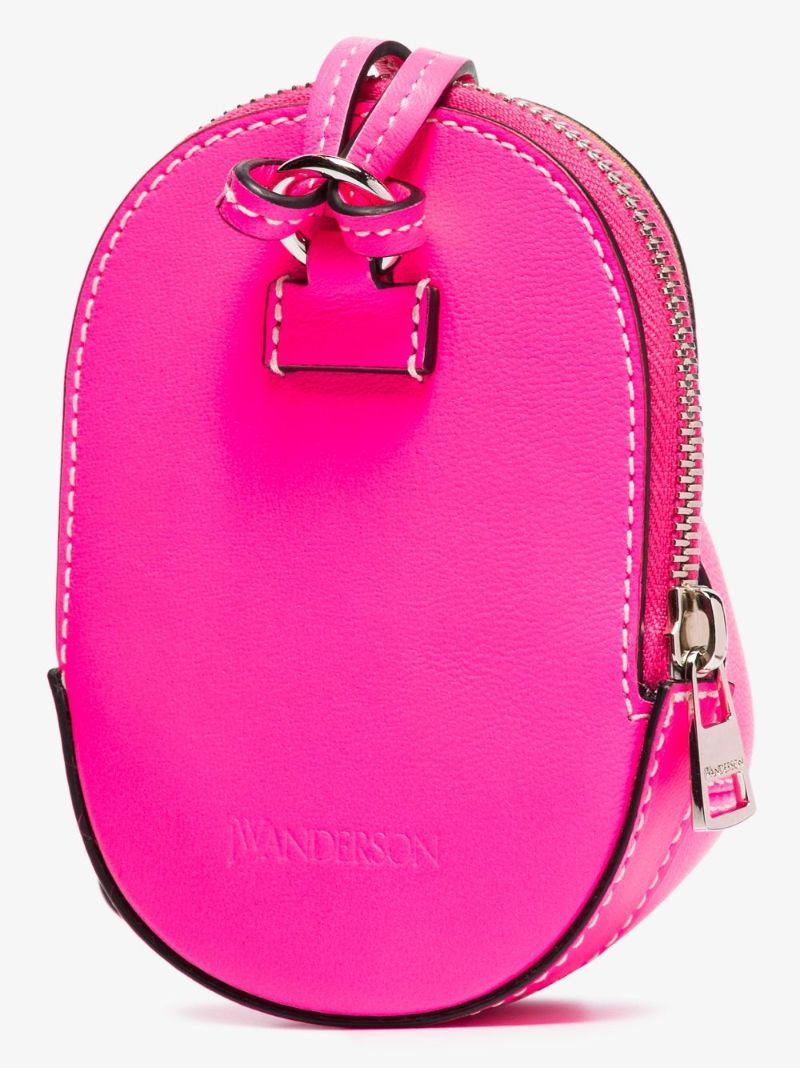 Pink Nano Cap Leather Mini Bag