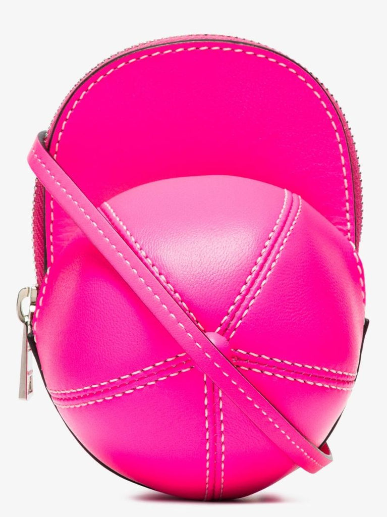 Pink Nano Cap Leather Mini Bag