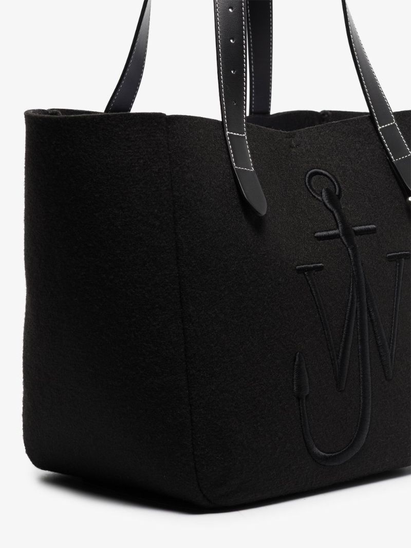 Black Belt Felt Tote Bag
