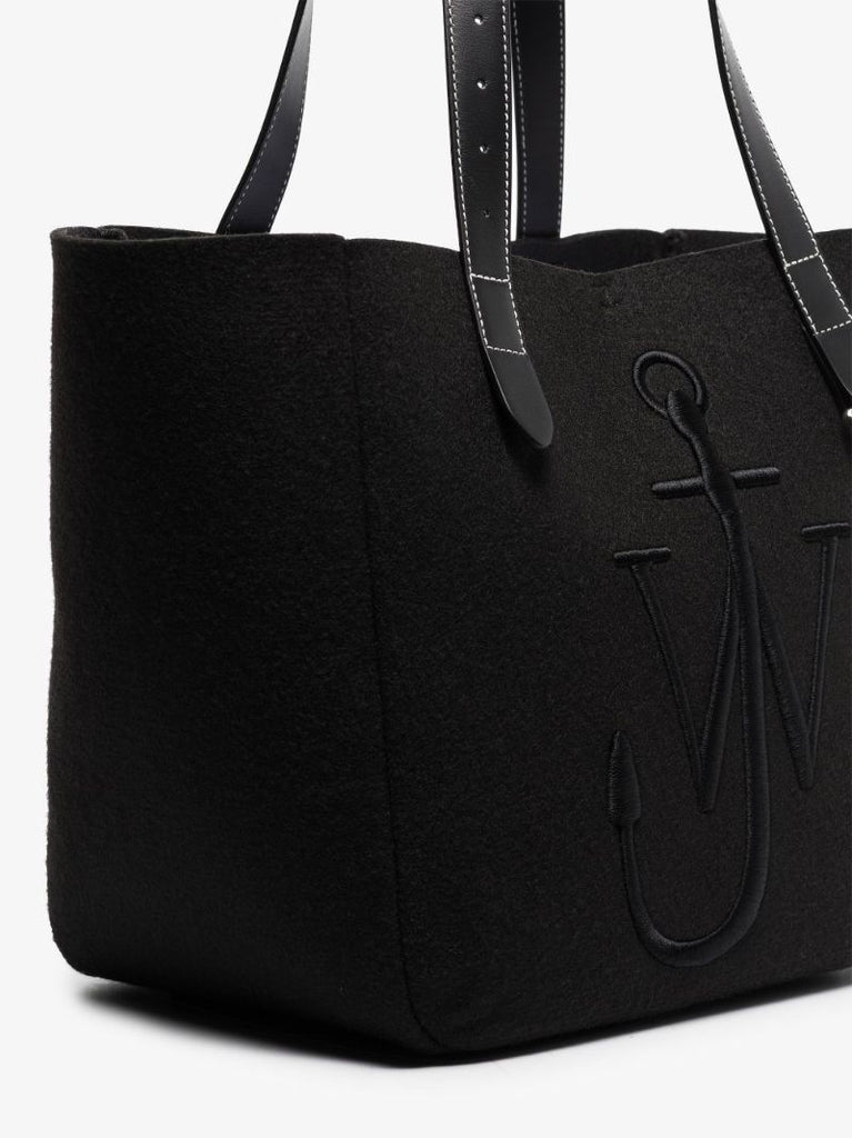 Black Belt Felt Tote Bag