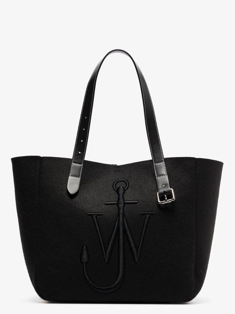Black Belt Felt Tote Bag
