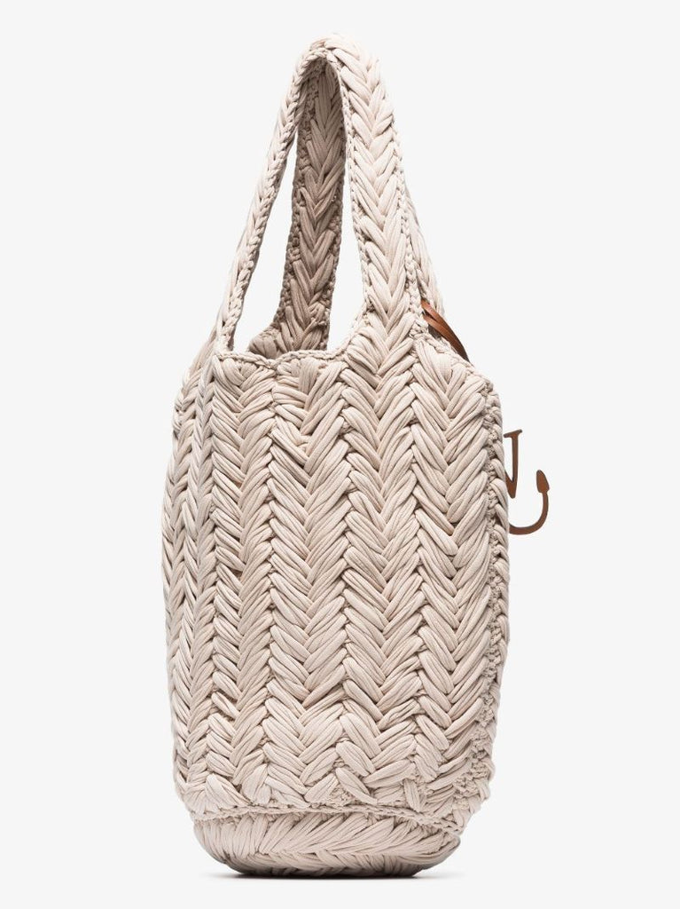 Strawberry Knit Tote Bag