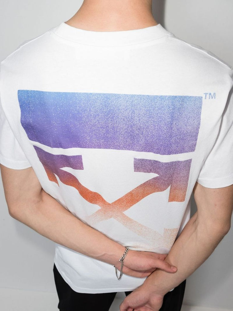 DegradÃ_x0083_Â© Arrows Print T-shirt