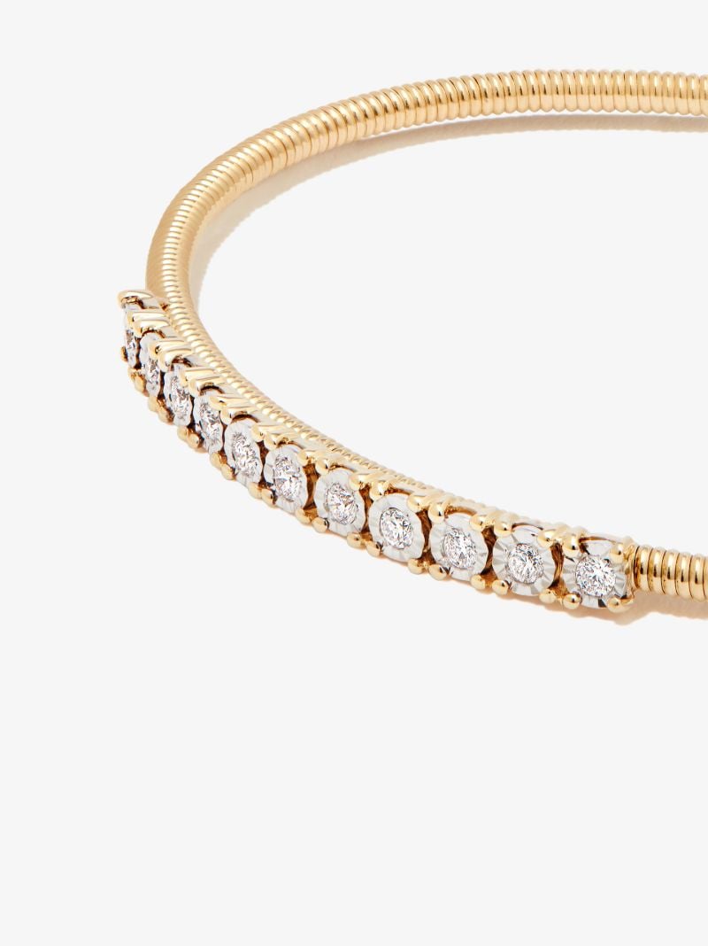 14k Yellow Gold Ava Bea Diamond Bracelet