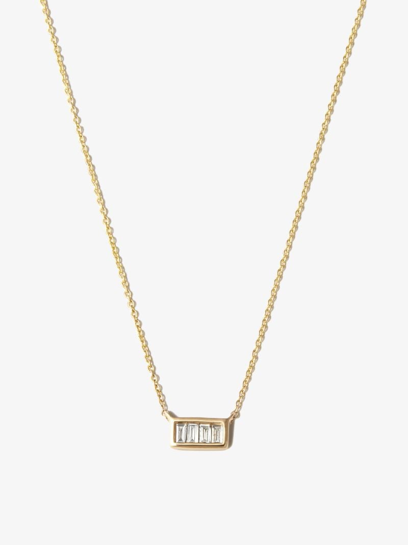 14k Yellow Gold Sadie Diamond Necklace