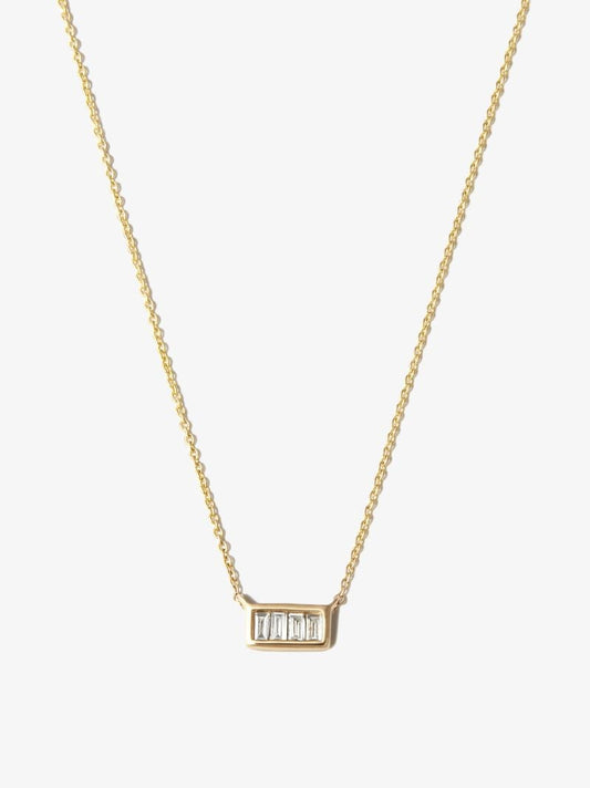 14k Yellow Gold Sadie Diamond Necklace